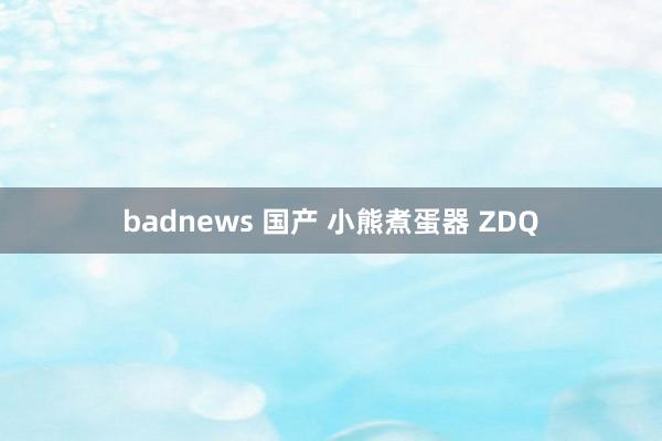 badnews 国产 小熊煮蛋器 ZDQ